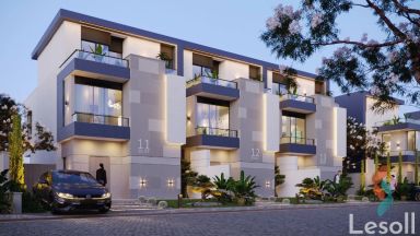 Twin house for sale with an area 270 meters and 6 rooms in Cheikh Zayed Giza