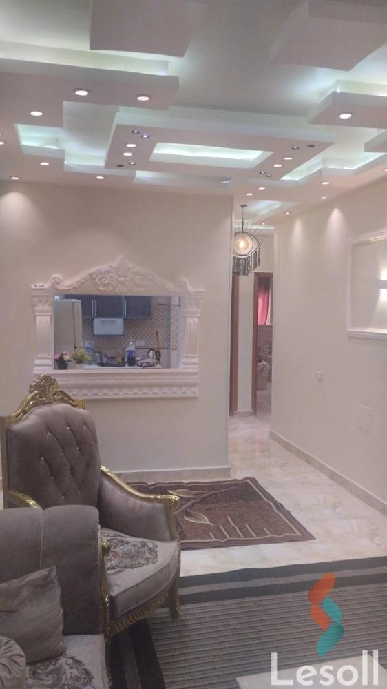 Apartment for monthly rent with an area 100 meters and 3 rooms in Badr City Cairo