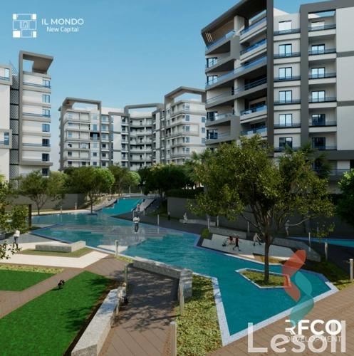 شقة للبيع بمساحة 160 متر و 3 غرف في العاصمة الإدارية القاهرة