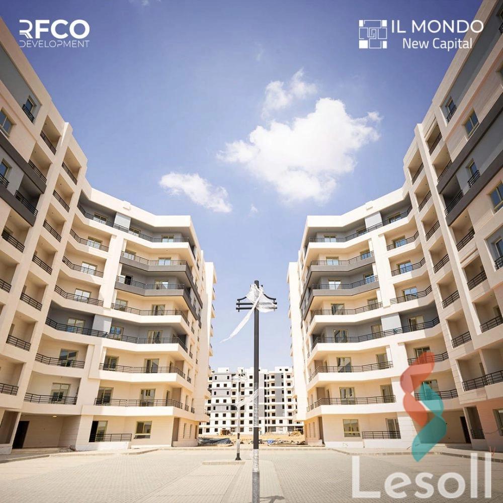 شقة للبيع بمساحة 160 متر و 3 غرف في العاصمة الإدارية القاهرة