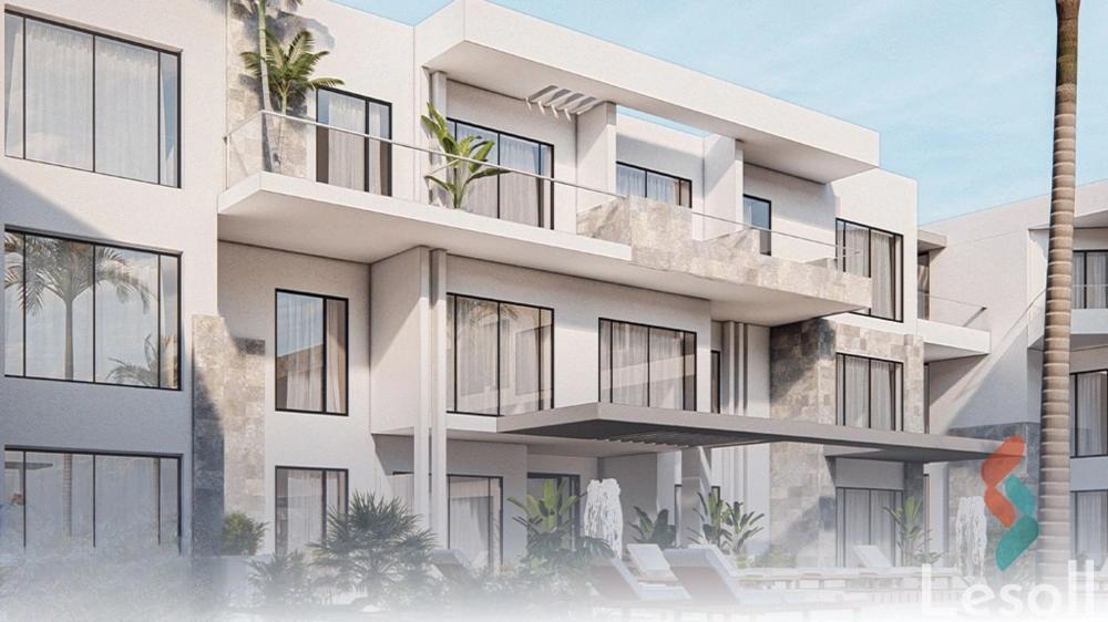 شقة بحديقة للبيع بمساحة 71 متر و غرفة واحدة في الغردقة البحر الأحمر