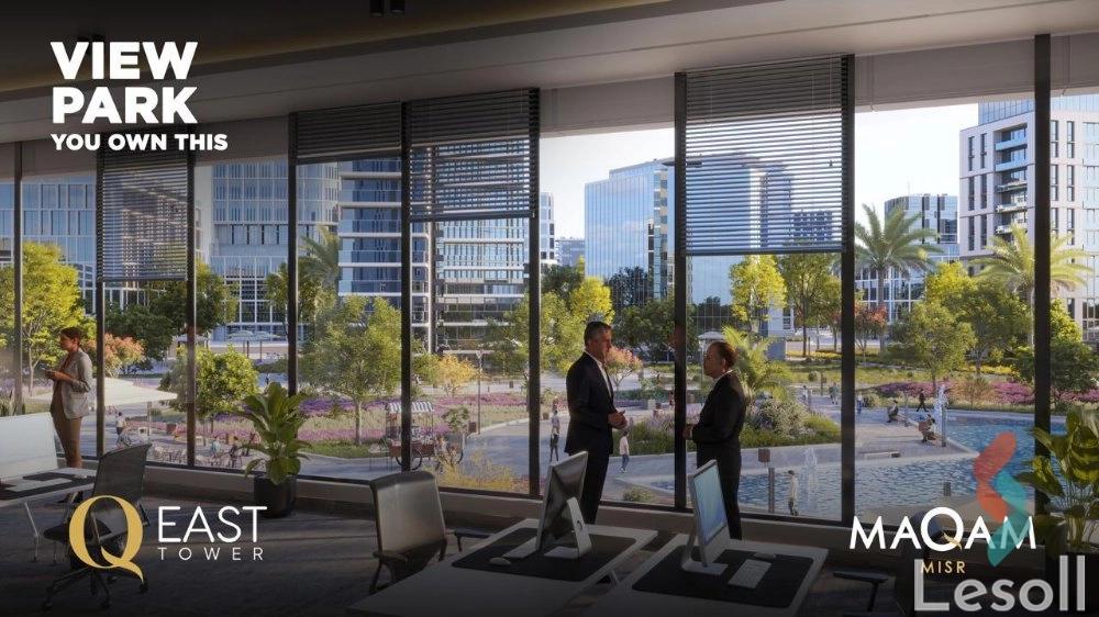 Office for sale with an area 42 meters in Capital New Cairo