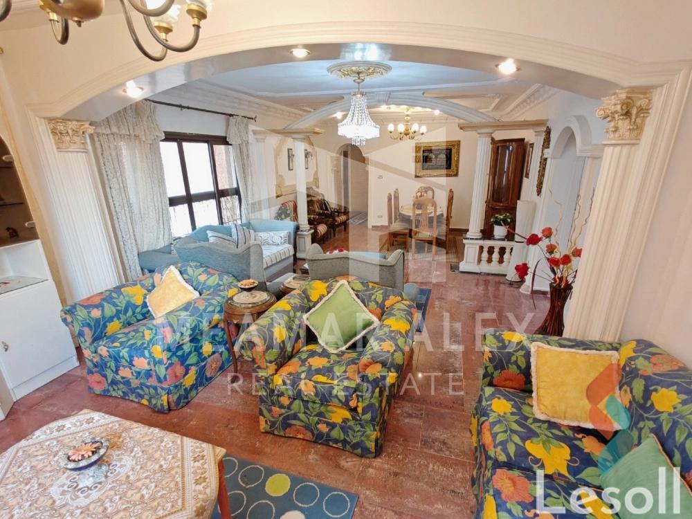 Apartment for sale with an area 116 meters and 2 room in Snumberi Gaber Alexandria