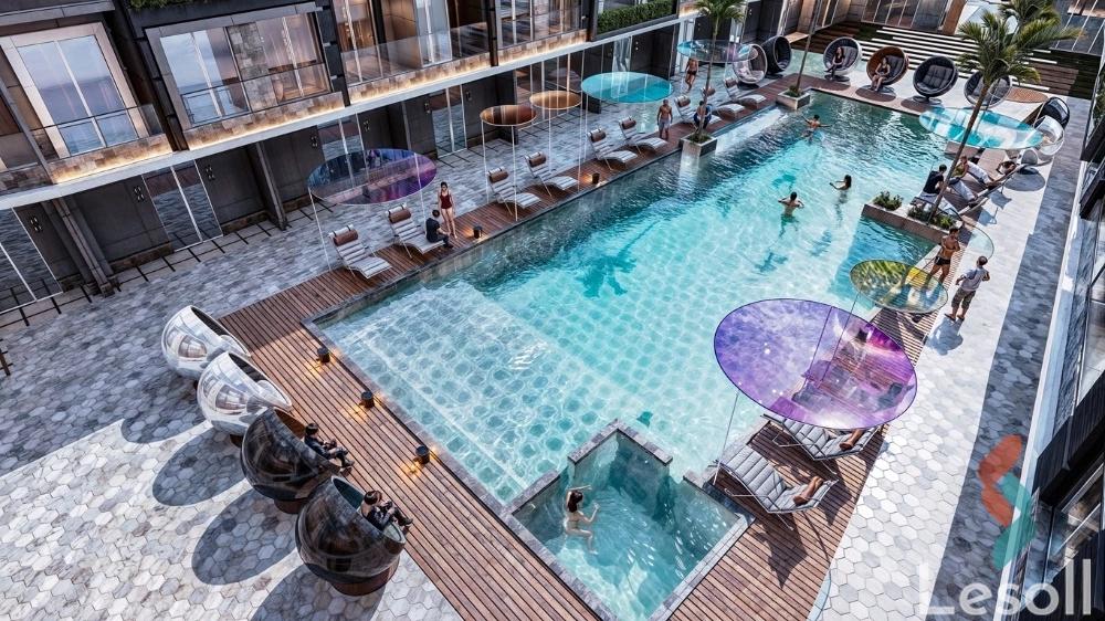 Apartment for sale with an area 53 meters and 1 room in Hurghada Red Sea