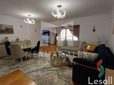 Apartment for sale with an area 120 meters and 3 rooms in Smouha Alexandria