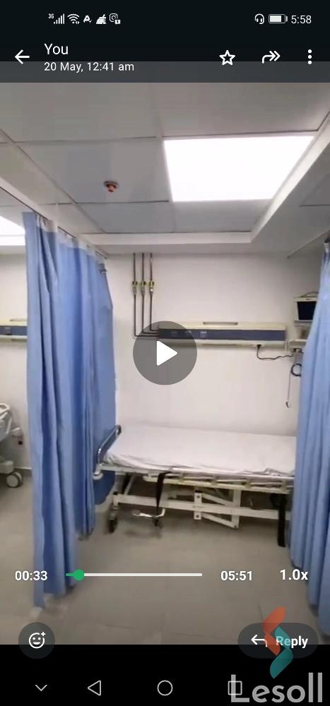 hospital for sale with an area 820 meters in 5th Settlement Cairo