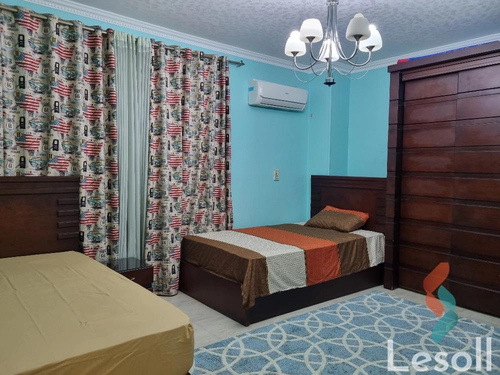 Hotel Apartment for monthly rent with an area 138 meters and 2 room in Madinty Cairo