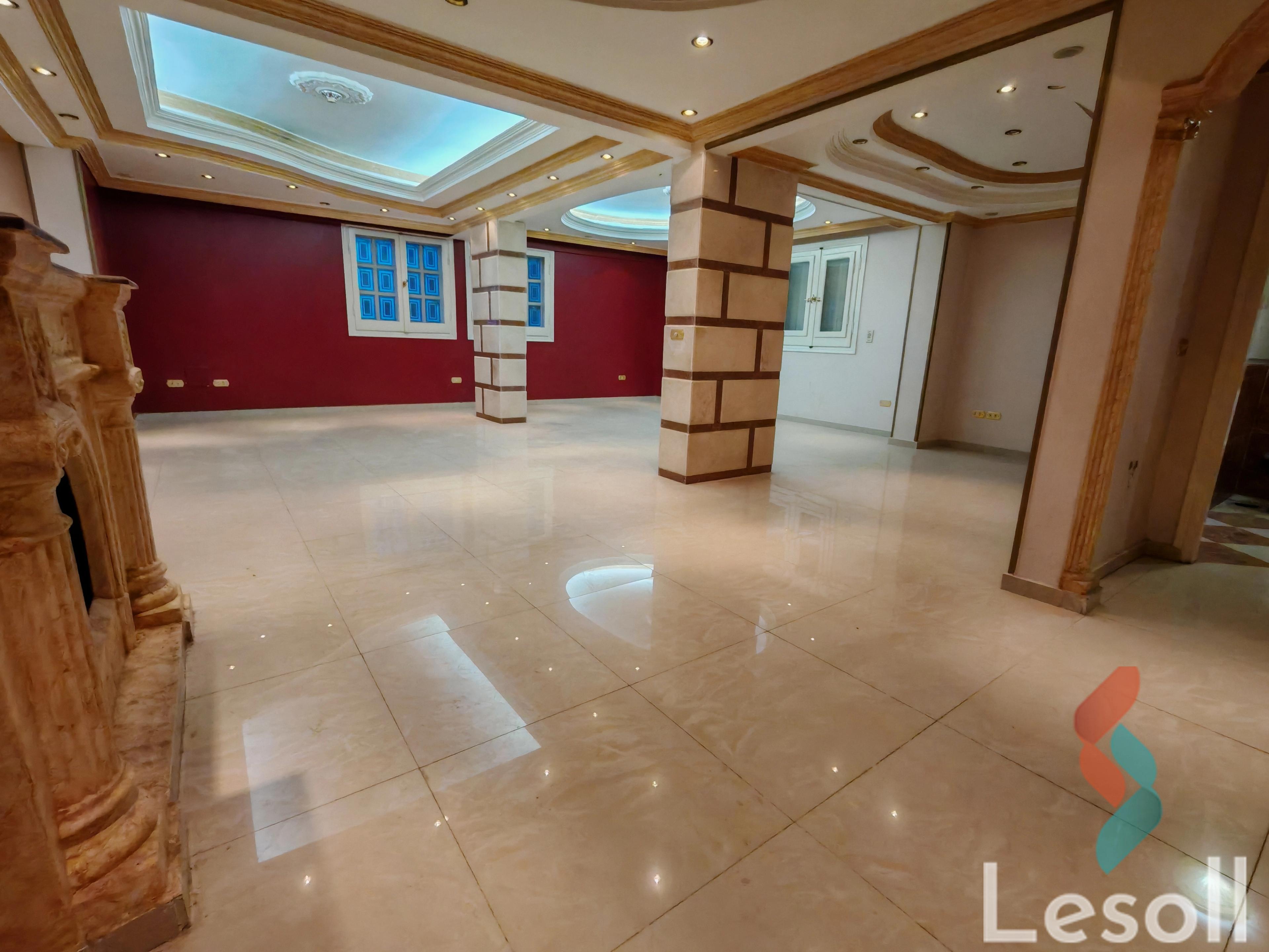 Apartment for monthly rent with an area 218 meters and 4 rooms in October 6 Giza