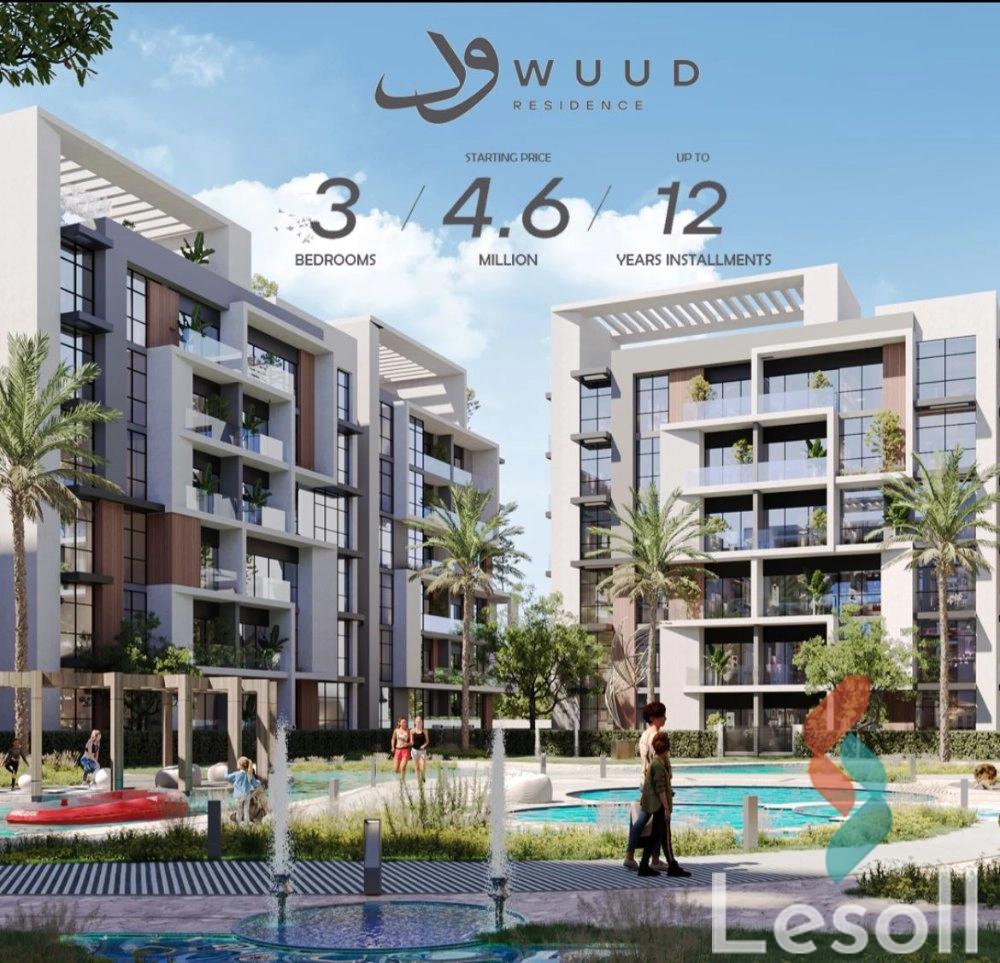 Apartment for sale with an area 122 meters and 2 room in Mostakbal City Cairo