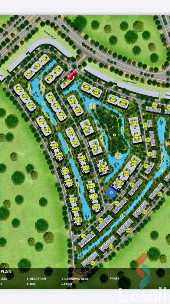 Studio for sale with an area 53 meters and 1 room in Capital New Cairo