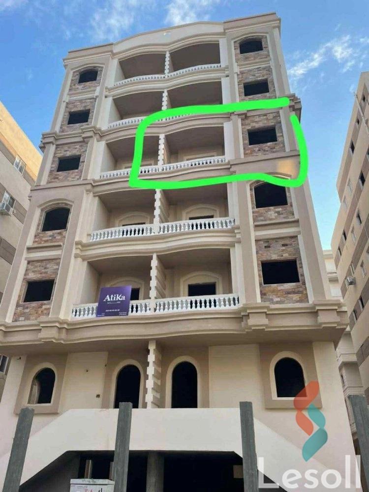 شقة للبيع بمساحة 120 متر و 3 غرف في دمياط الجديدة دمياط