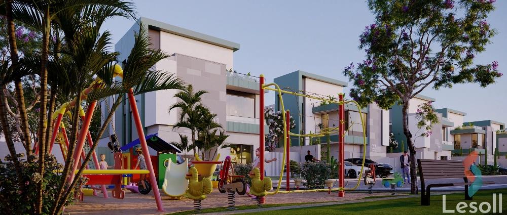 Twin house for sale with an area 270 meters and 6 rooms in Cheikh Zayed Giza - All Images