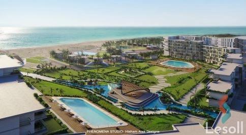 شالية للبيع بمساحة 123 متر و غرفتان في الساحل الشمالي الاسكندرية