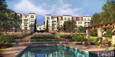 Apartment for monthly rent with an area 123 meters and 2 room in New Cairo Cairo