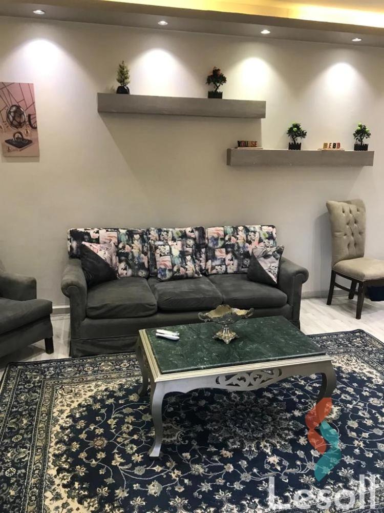 Apartment for monthly rent with an area 100 meters and 2 room in Madinty Cairo