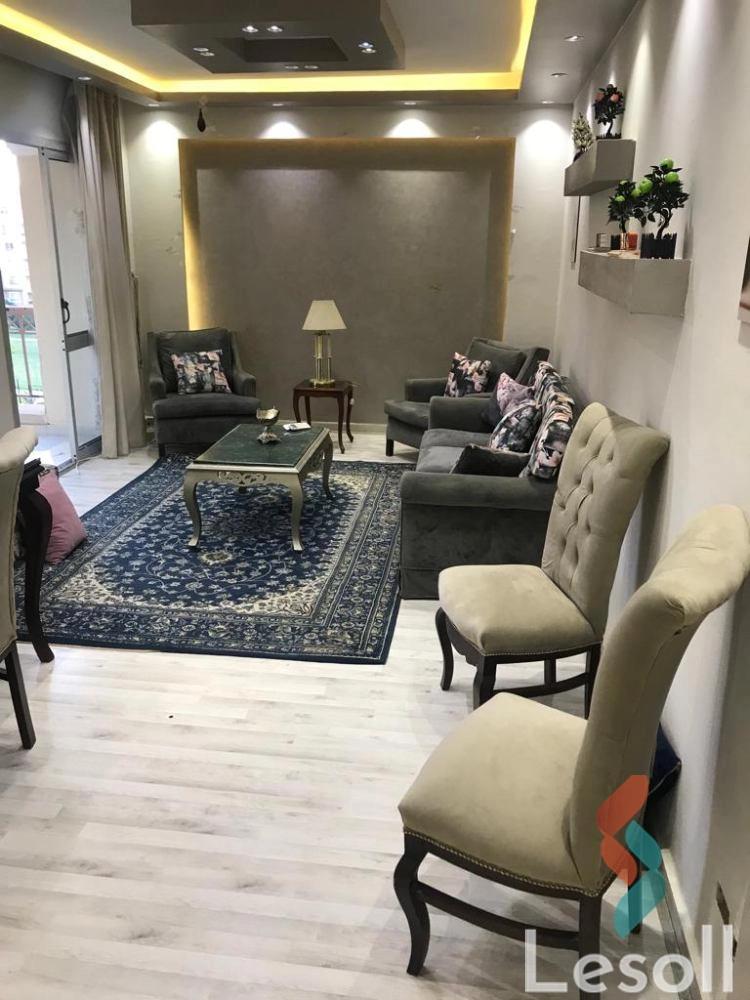 Apartment for monthly rent with an area 100 meters and 2 room in Madinty Cairo