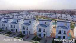 فيلاللبيع245م روف75م كمبوندماونتن فيو4 اكتوبر استلام 6شهور بالتقسيط علي 10 سنين