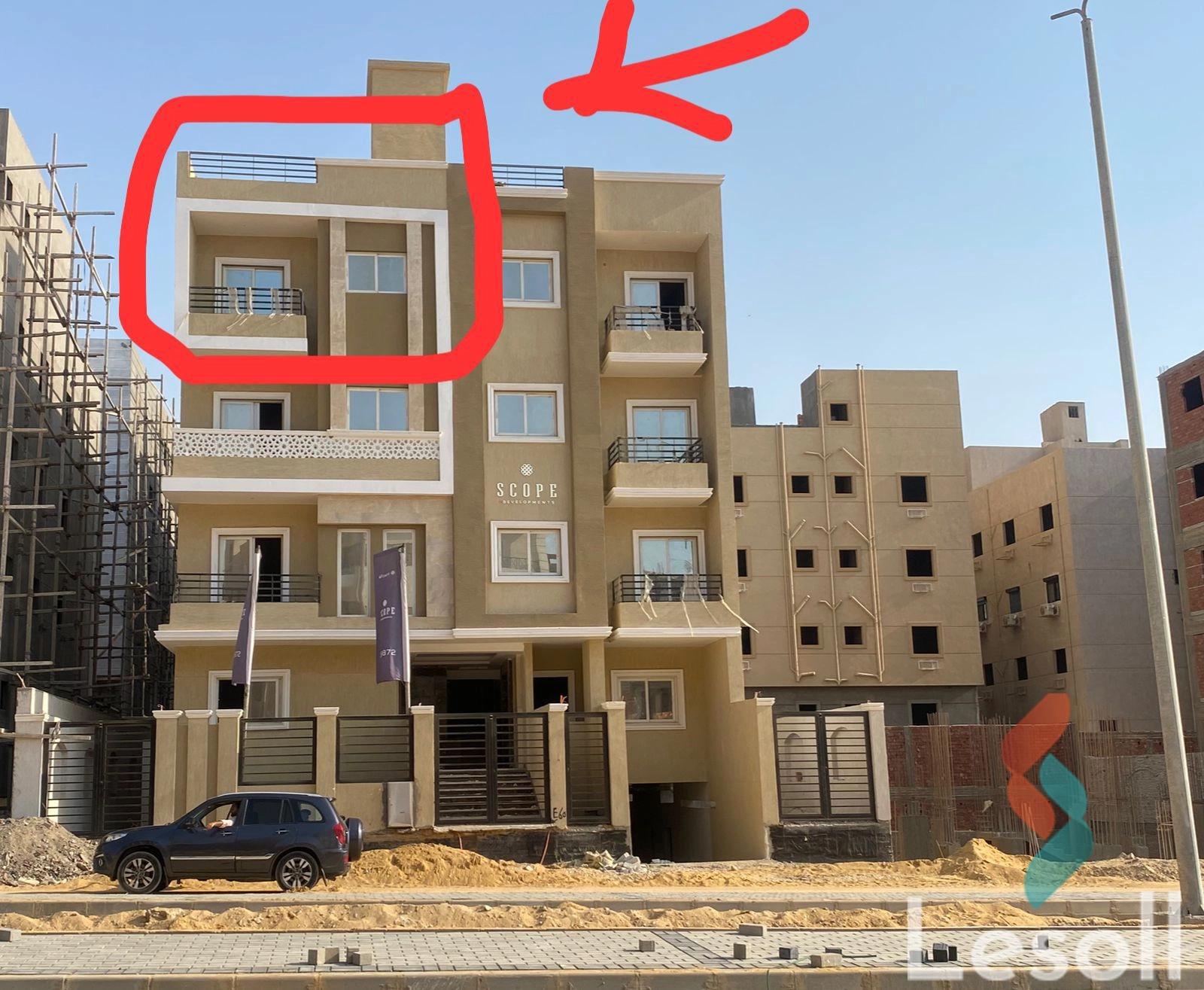 شقة للبيع بمساحة 154 متر و 3 غرف في التجمع الخامس - القاهرة الجديدة القاهرة