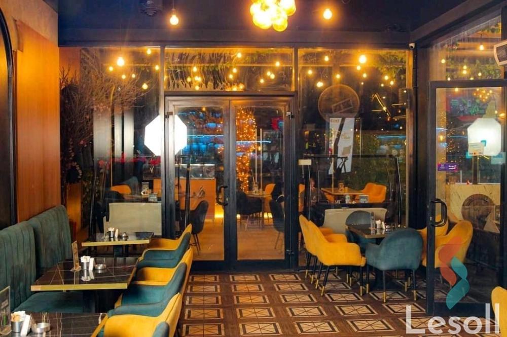 Cafe for monthly rent with an area 240 meters in Mohandessin Giza
