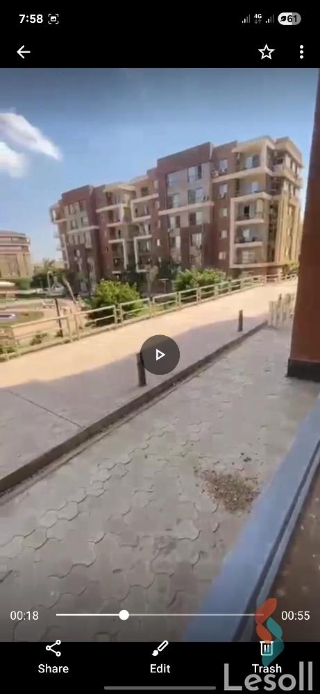 شقة بحديقة للبيع بمساحة 130 متر و 3 غرف في التجمع الاول - القاهرة الجديدة القاهرة