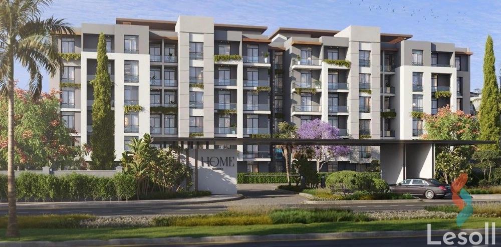 Apartment for sale with an area 107 meters and 2 room in 6th Settlement Cairo