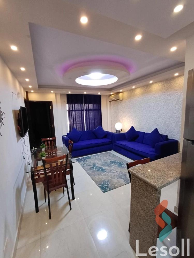 Apartment for monthly rent with an area 70 meters and 2 room in Madinty Cairo