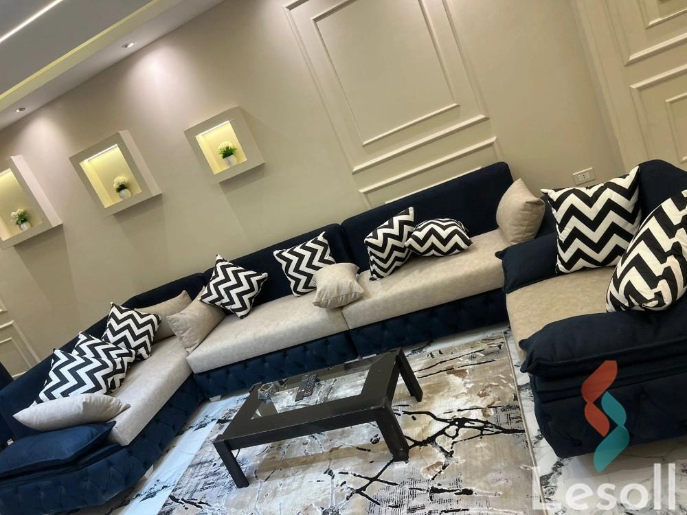 Apartment for yearly rent with an area 135 meters and 2 room in Mohandessin Giza