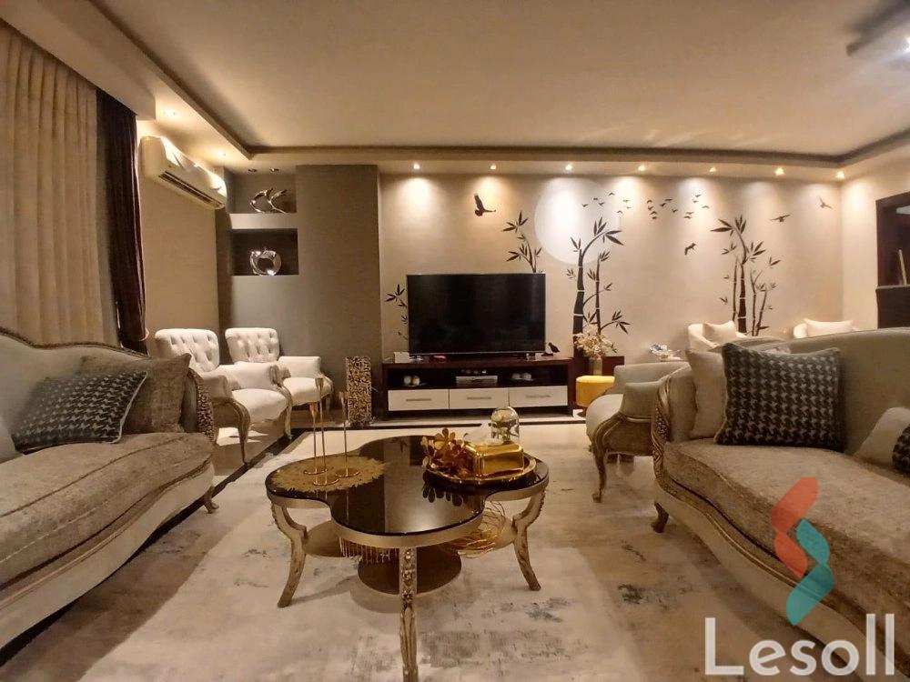 Apartment for monthly rent with an area 200 meters and 3 rooms in October 6 Giza