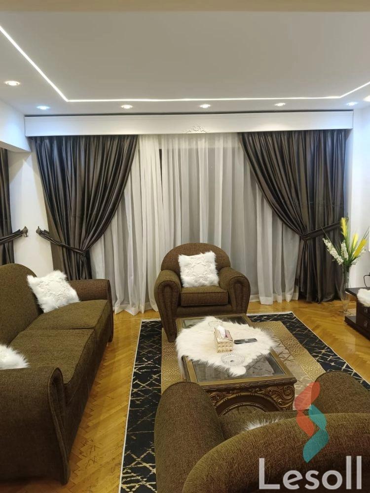 Apartment for monthly rent with an area 150 meters and 3 rooms in Nasr City Cairo