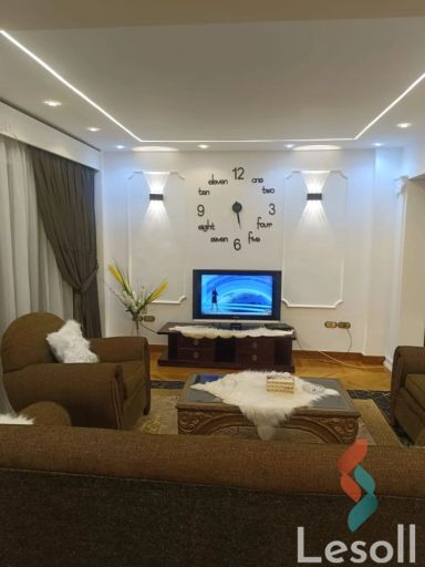 Apartment for monthly rent with an area 150 meters and 3 rooms in Nasr City Cairo