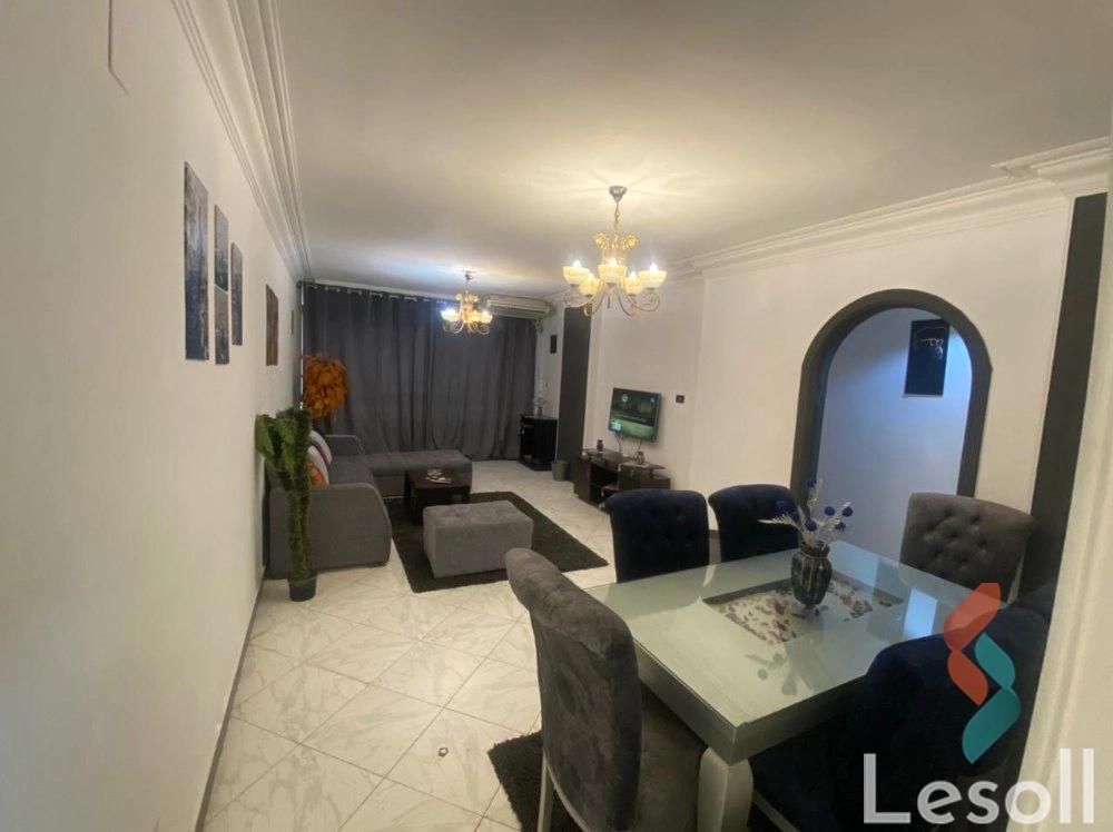 Apartment for monthly rent with an area 180 meters and 3 rooms in Nasr City Cairo