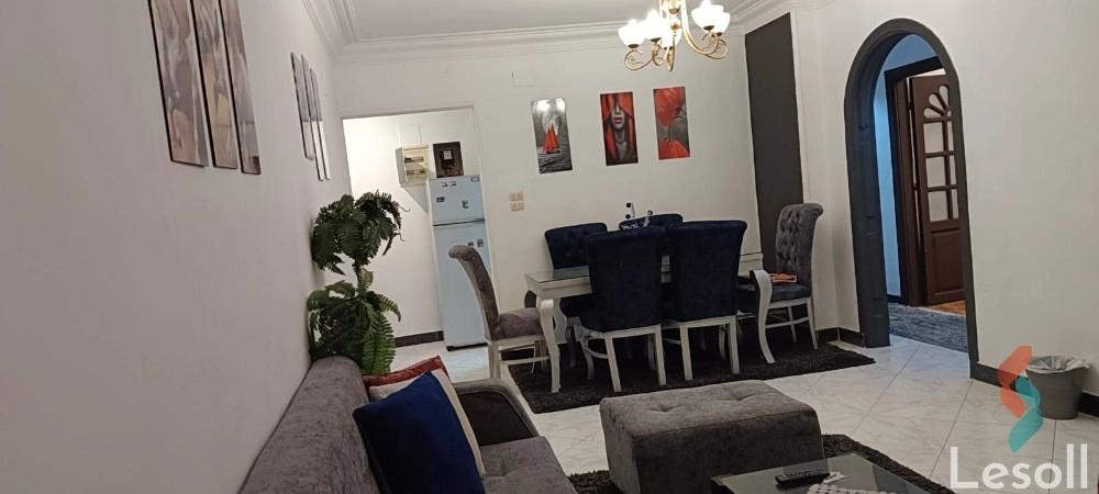 Apartment for monthly rent with an area 180 meters and 3 rooms in Nasr City Cairo