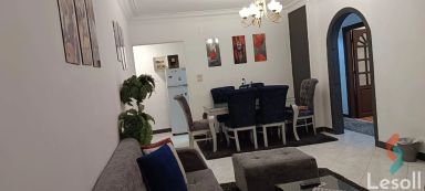 Apartment for monthly rent with an area 180 meters and 3 rooms in Nasr City Cairo