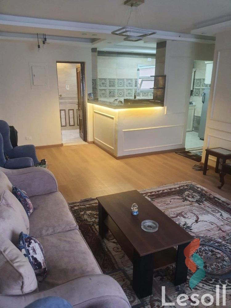 Apartment for monthly rent with an area 124 meters and 3 rooms in Madinty Cairo