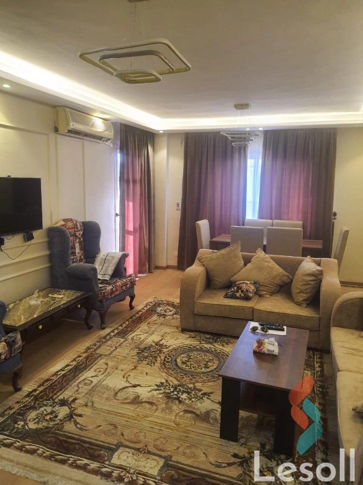 Apartment for monthly rent with an area 124 meters and 3 rooms in Madinty Cairo