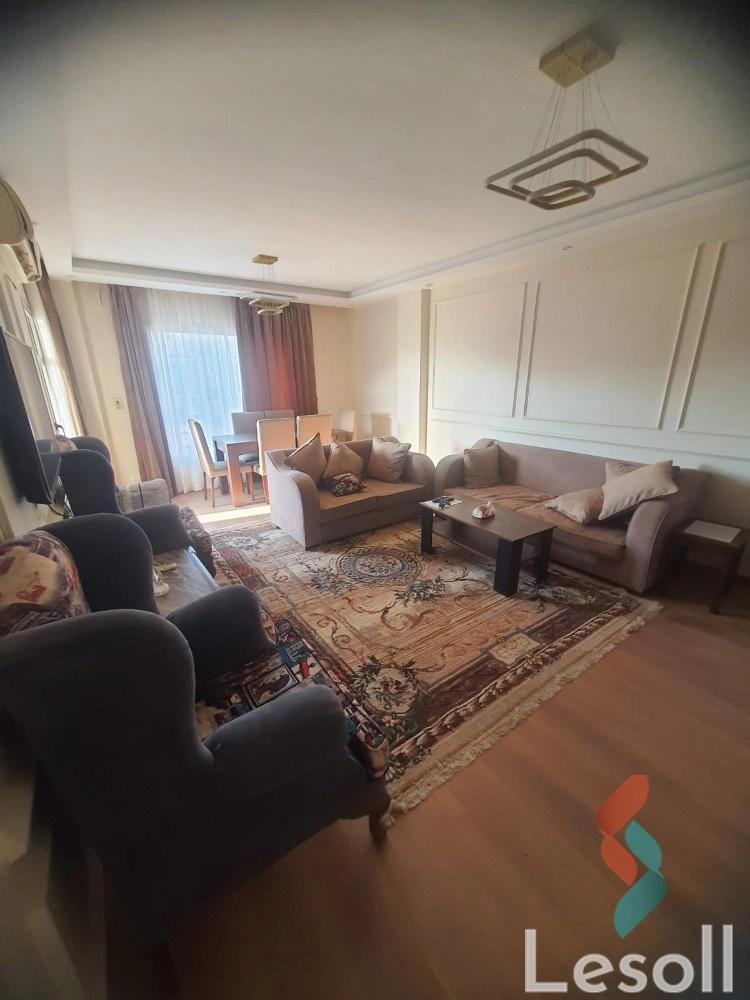 Apartment for monthly rent with an area 124 meters and 3 rooms in Madinty Cairo