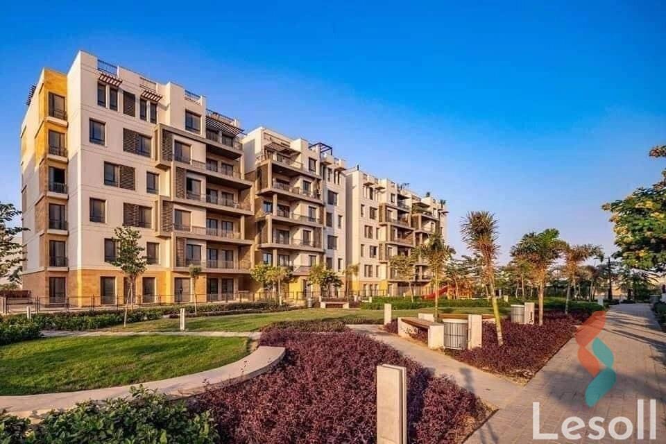 Apartment for sale with an area 124 meters and 2 room in Shorouk Cairo