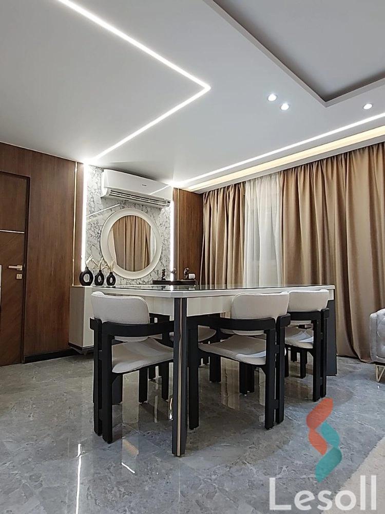 Apartment for monthly rent with an area 200 meters and 3 rooms in Mohandessin Giza