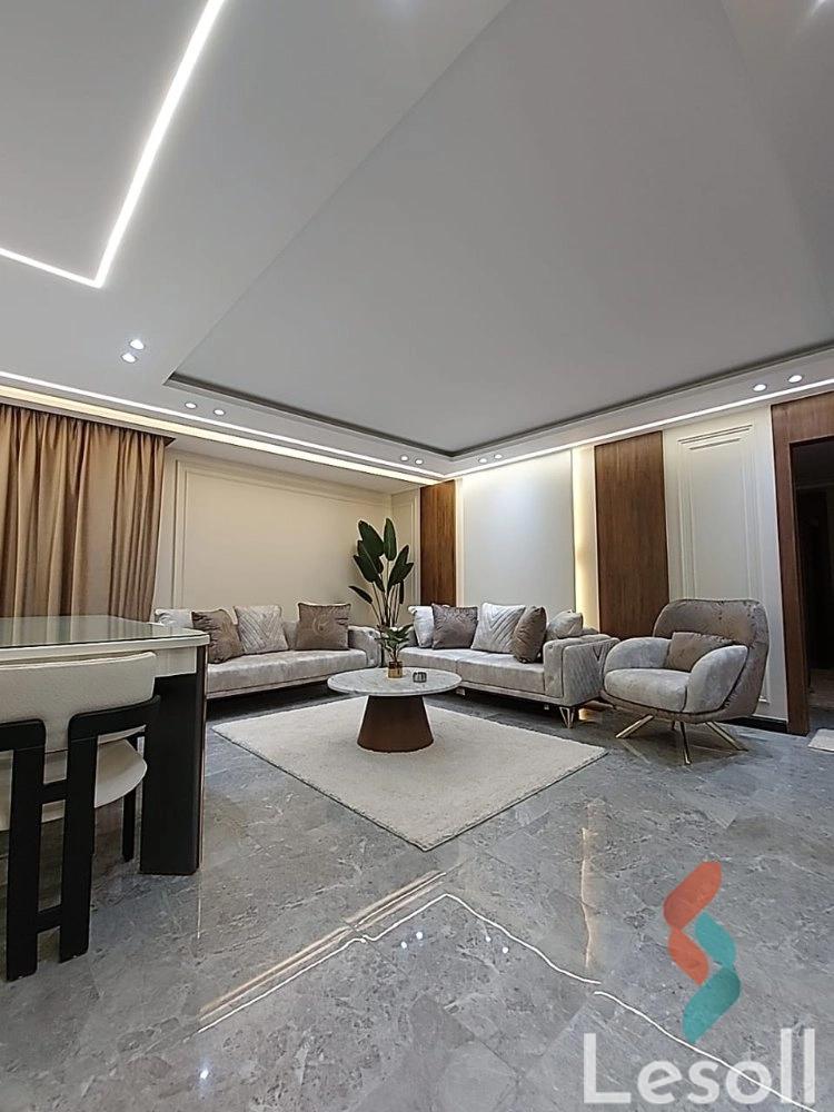 Apartment for monthly rent with an area 200 meters and 3 rooms in Mohandessin Giza