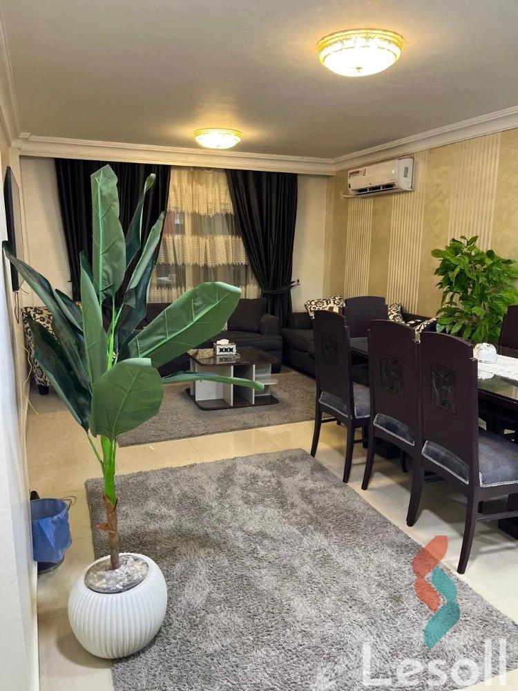 Apartment for monthly rent with an area 130 meters and 3 rooms in Madinty Cairo