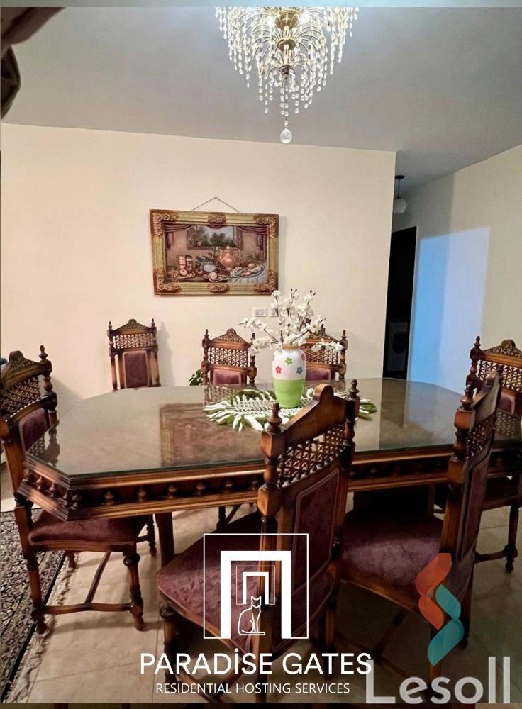 Apartment for monthly rent with an area 160 meters and 3 rooms in Madinty Cairo