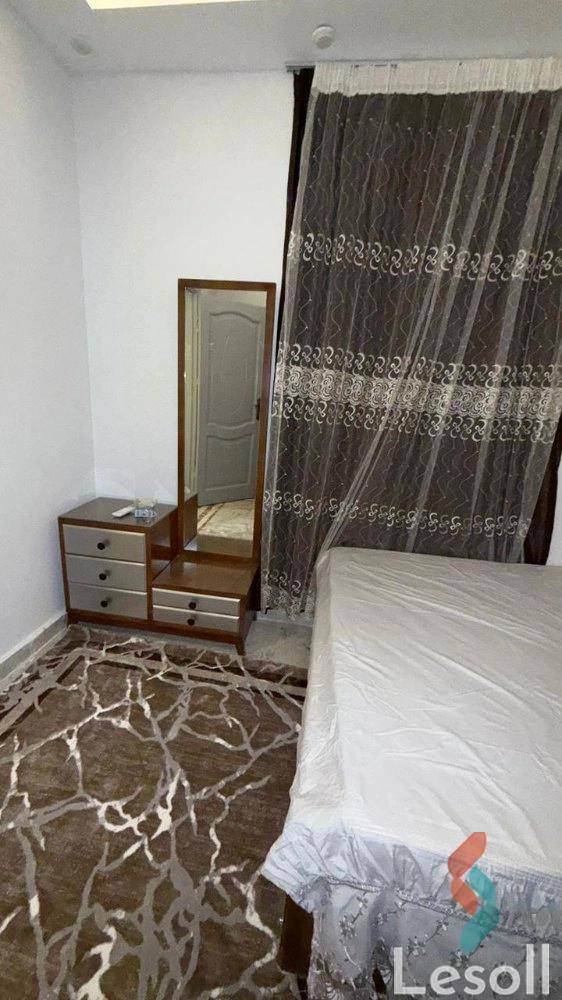 Apartment for monthly rent with an area 110 meters and 2 room in October 6 Giza