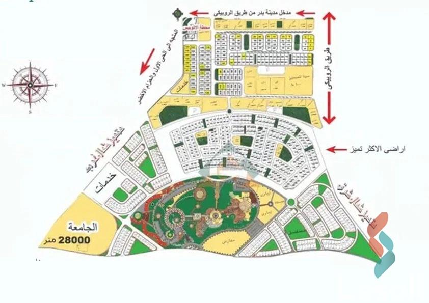 Building land for sale with an area 600 meters in Badr City Cairo