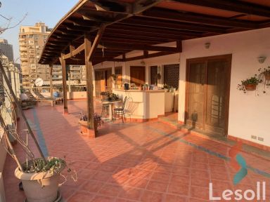 Penthouse for sale with an area 390 meters and 5 rooms in Mohandessin Giza