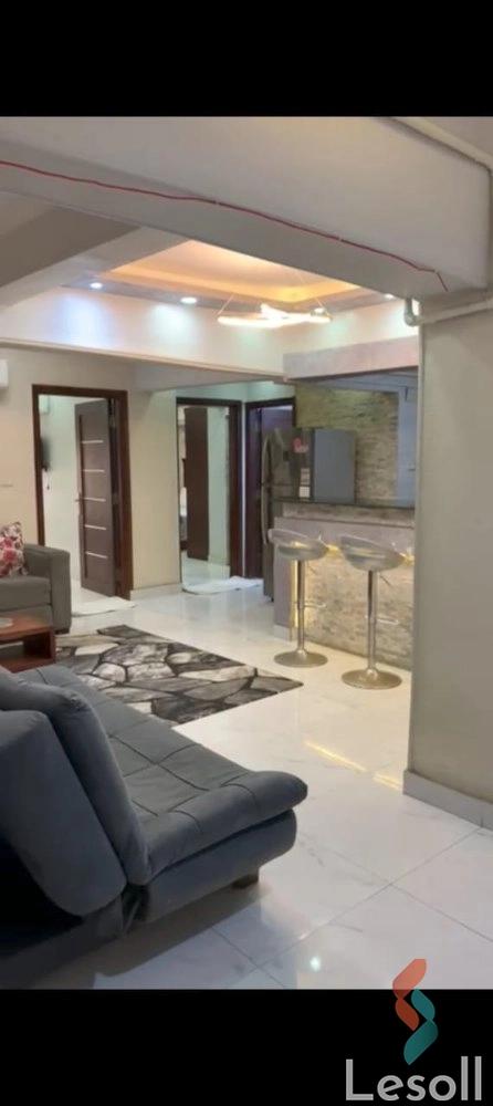 Apartment for monthly rent with an area 90 meters and 2 room in Mohandessin Giza