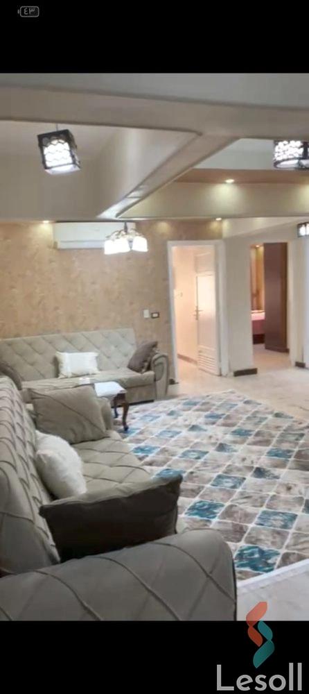 Apartment for monthly rent with an area 90 meters and 2 room in Mohandessin Giza