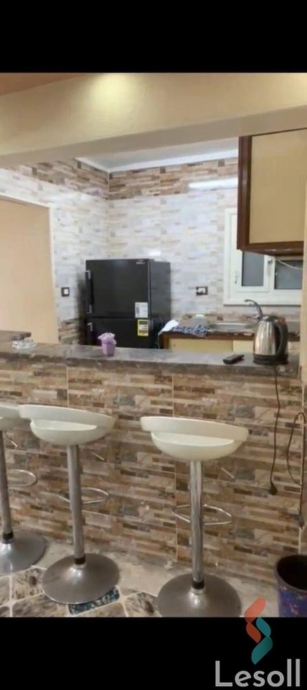 Apartment for monthly rent with an area 90 meters and 2 room in Mohandessin Giza