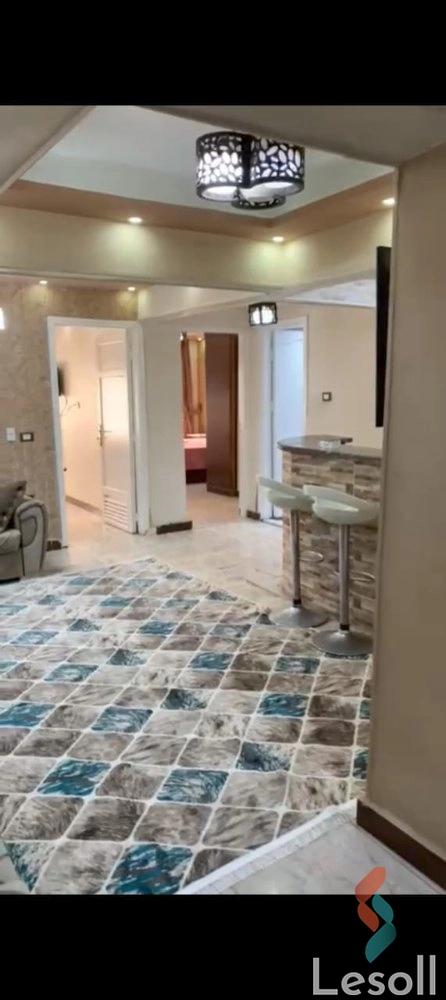 Apartment for monthly rent with an area 90 meters and 2 room in Mohandessin Giza