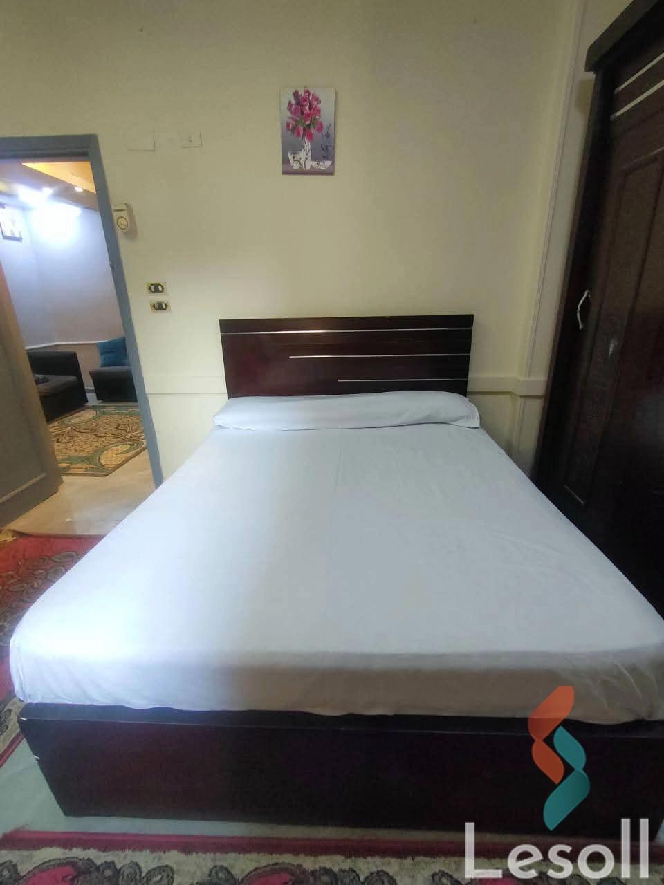 Apartment for monthly rent with an area 120 meters and 3 rooms in Manyal Cairo