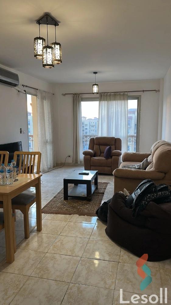 Apartment for monthly rent with an area 110 meters and 2 room in Madinty Cairo